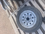 195/55R15 Trailer tire and rim