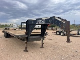 Apache 32' dove tail trailer