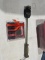 Cheese cutter set and back scratcher
