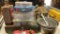 Camp stove,fish frying pan & plasticware