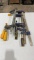 Lot of screw bar clamps