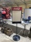 Coca Cola standing menu board w/interchangeable