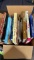 Box of cookbooks