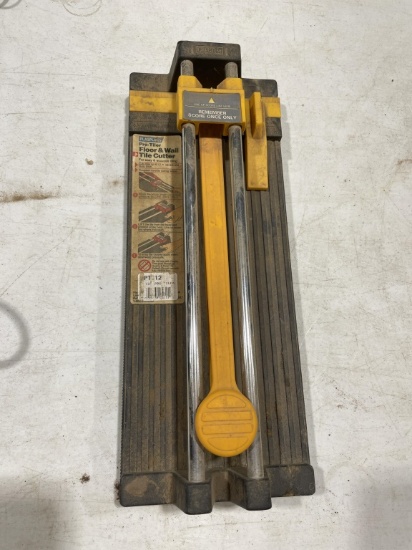 Floor & wall tile cutter