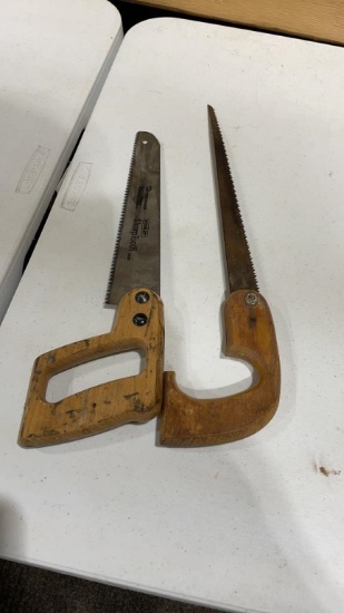 2 handsaws