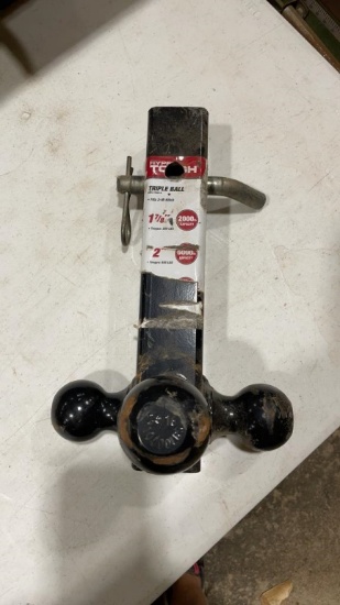 Triple ball hitch