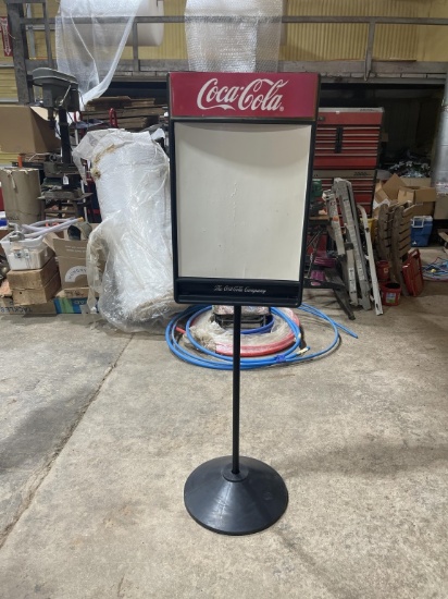 Coca Cola standing menu board