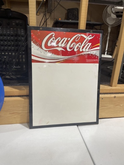 Coca Cola white board