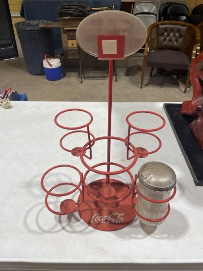 Coca Cola wire rack