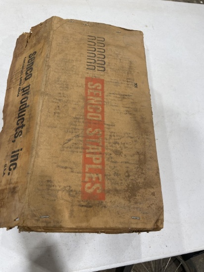 Box of Senco 1” crown staples