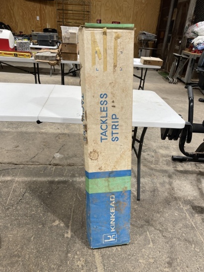 Box of tack strips for concrete