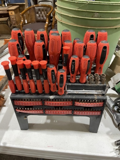 Screwdriver rack