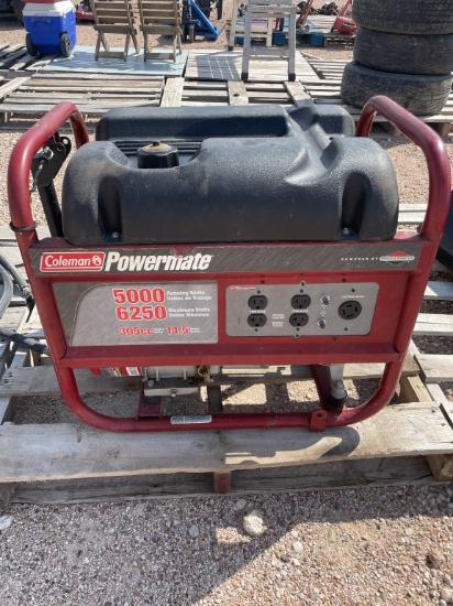 Coleman Powermate 5000W generator
