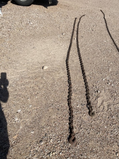 Lot of 2–3/8”x14’ chains