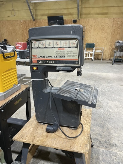 Craftsman 12”  band saw-sander