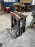 Pair of sawhorses