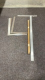 Lot of framing squares,drywall square & yard
