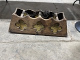 Wooden light fixture