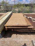 Lot of 3 used doors