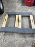Set of furniture dollys