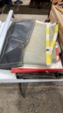 2 canvas/vinyl tarps