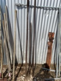 Lot of digging bars