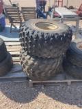 2 ATV tires & rims