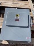 Square D 30amp/600v 3ph non-fusible disconnect