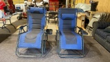2 anti-gravity loungers