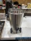 Stainless steel percolating coffee urn