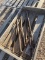 Lot of metal stakes