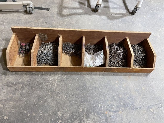 4ft wooden nail bin