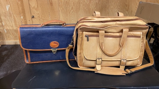 Dooney & Bourke briefcase & leather bag