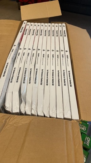 Box of 16x25x1 air filters