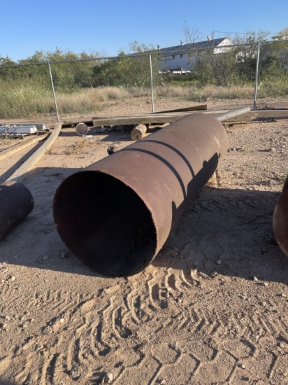 30in x 8ft steel pipe