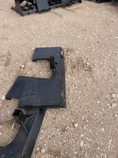 New Receiver hitch skid steer trailer mover