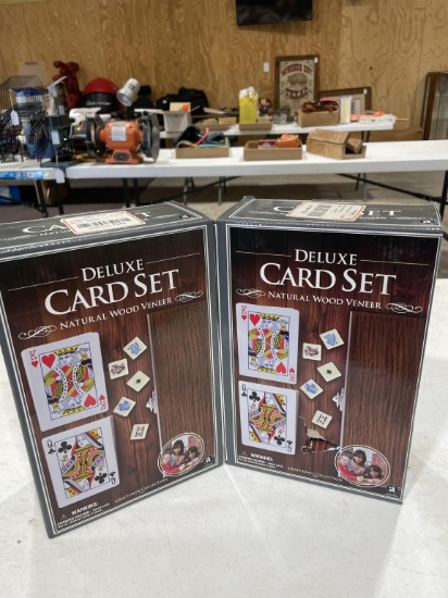 2 new deluxe card sets