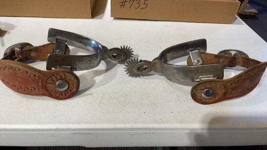 Pair of Cowpuncher spurs
