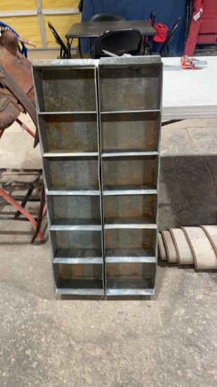 Metal bins