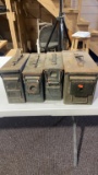 4 ammo boxes