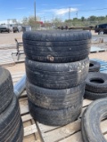 Lot of 4 P275/55R20 tires