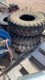 Lot of 3 new 7.50x10 forklift tires