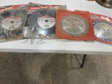 Lot of new saw blades