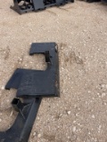 New Receiver hitch skid steer trailer mover
