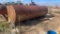 Fuel storage tank on skids