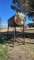 Fuel storage tank on stand