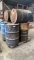 Lot of 6 empty 55gal drums