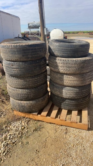 Lot of 10 misc 16” Tires