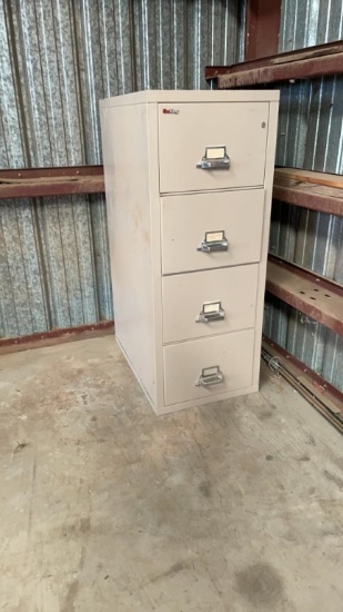 Fireproof filing cabinet