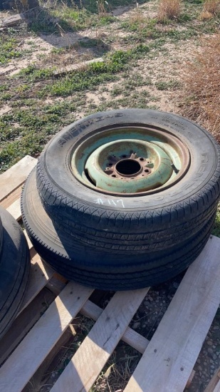 Lot of 2 misc 1 tires &rims